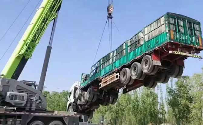 榆中道路脱困救援案例